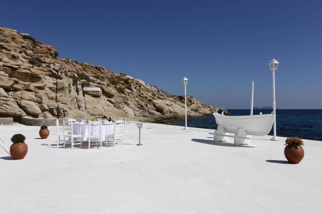 Aphrodite Beach Hotel & Resort Mykonos Town Exterior foto